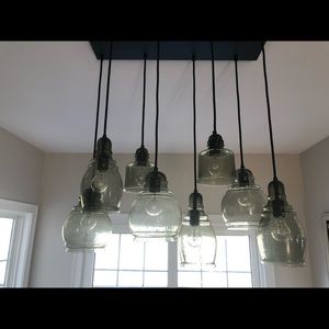 Pottery 10 pendant kitchen light